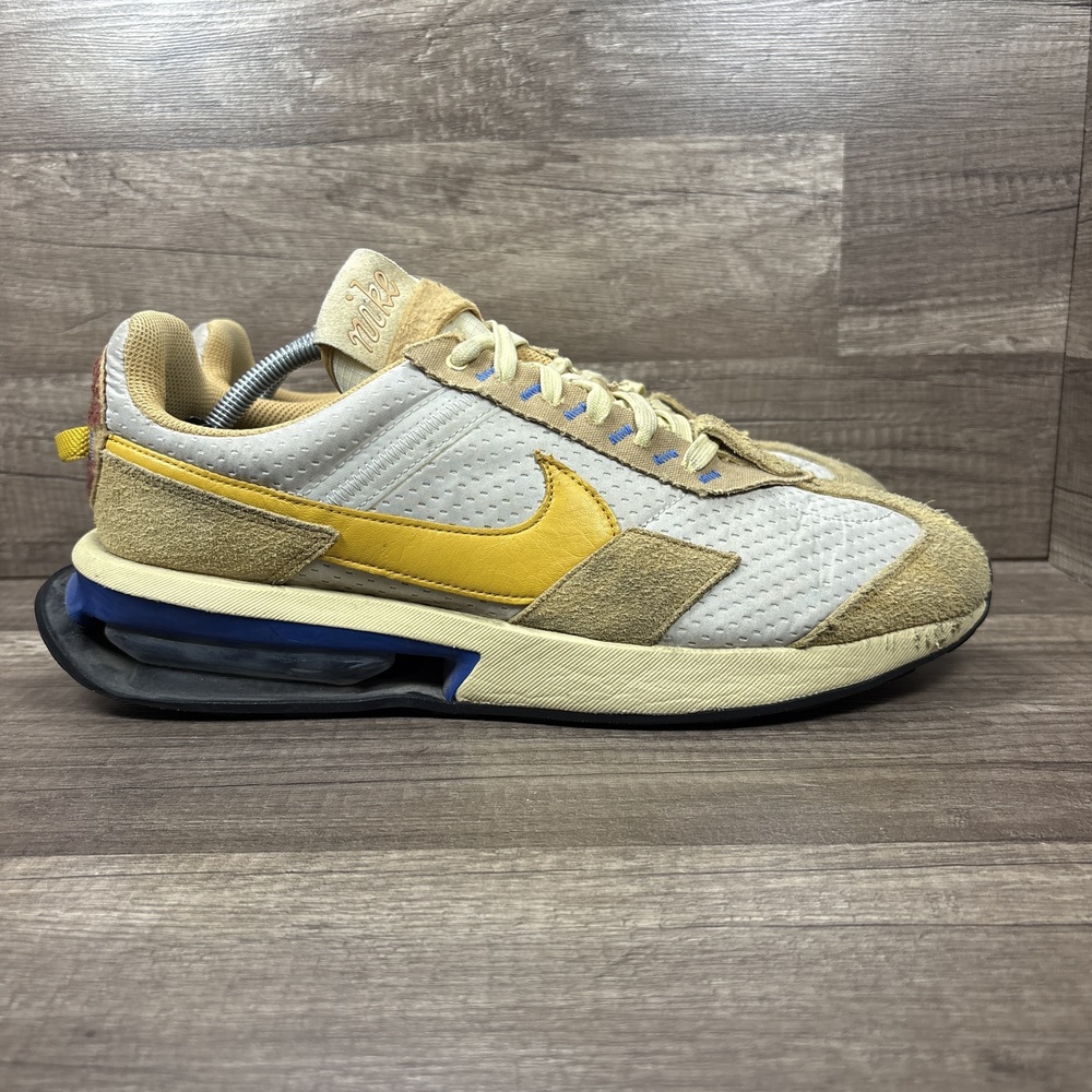 Nike Air Max Pre-Day Tan Yellow Mens US Size 12.5 EUR 47 DO2381-737 Sneakers